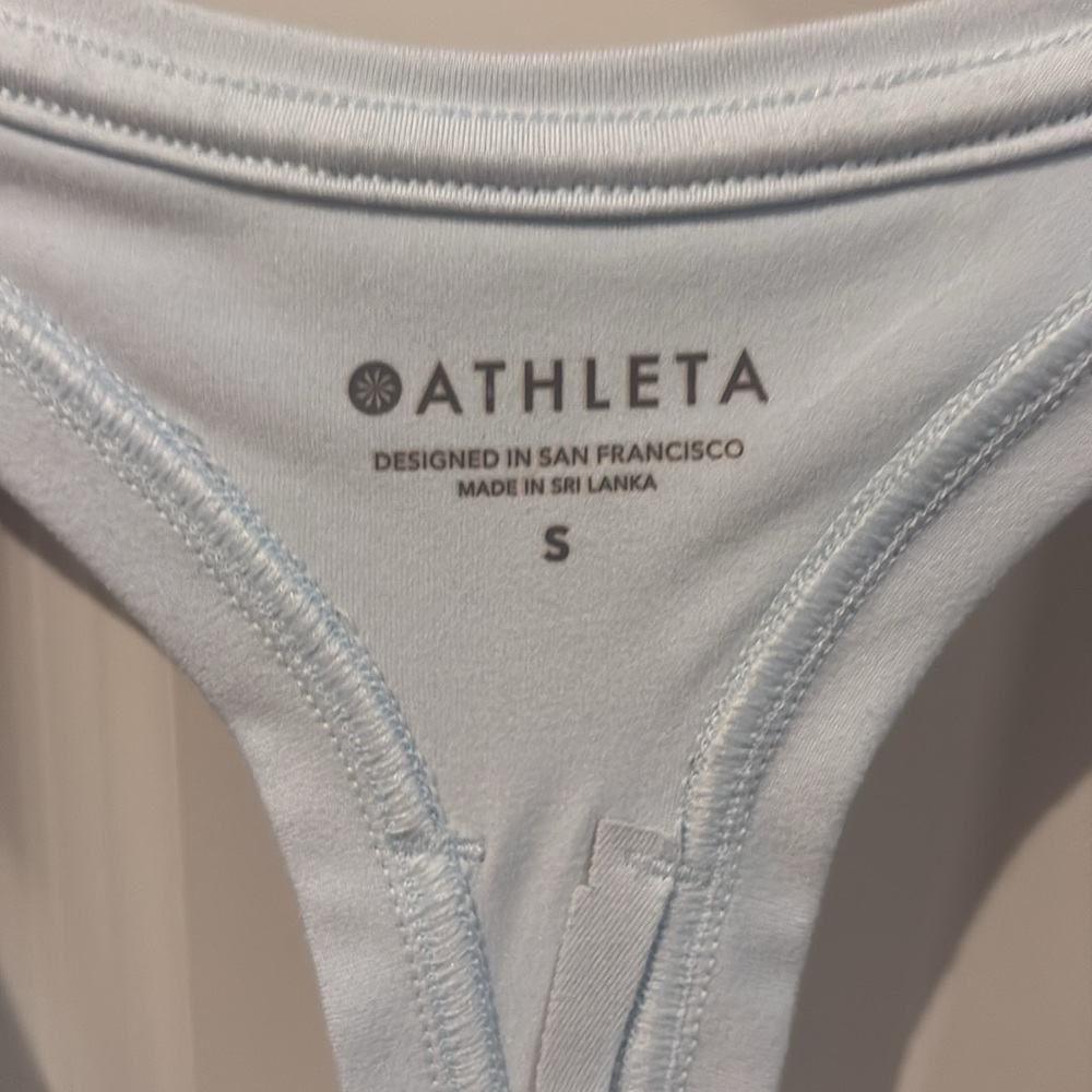 Athleta Tank Top - Baby Blue - Picture 3 of 3